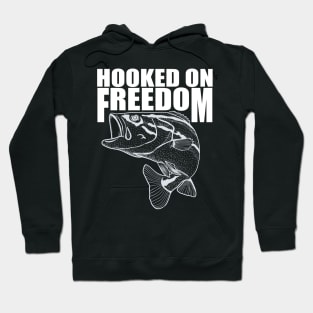 Hooked on freedom tee design birthday gift graphic Hoodie